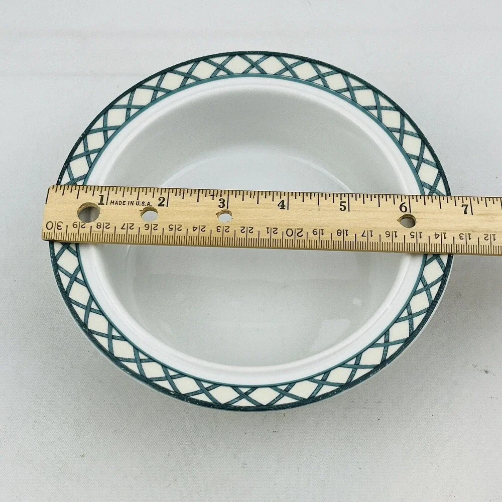 Dansk Nordic Garden Cereal Bowl Rim Fruit 6.75
